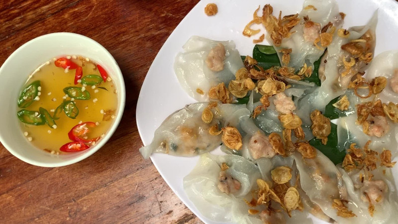 Ăn giống bánh xếp