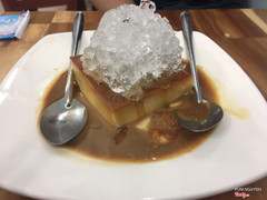 Bánh flan hồng cầm nhé