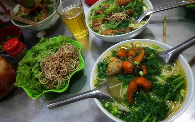 Bún Cá - Ô Chợ Dừa