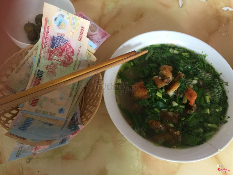 Bún cá rất là ngon 