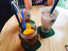 Trà đào ô mai siêu thần thánh 😩