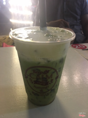 Trà sữa thái xanh milk foam