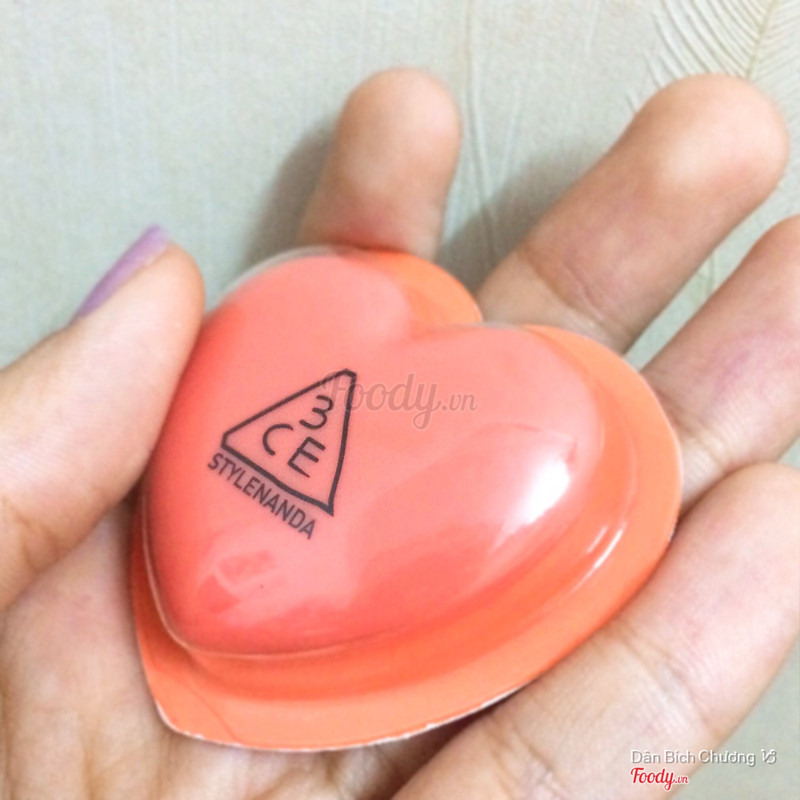 3CE Heart Pot Lip ~ CORAL