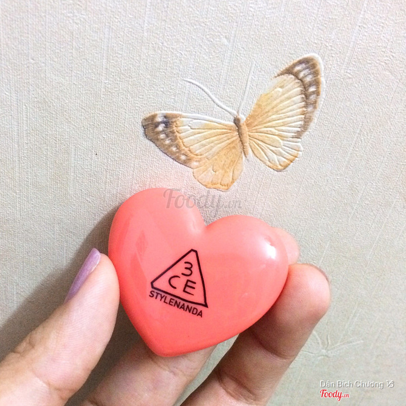 3CE Heart Pot Lip ~ CORAL