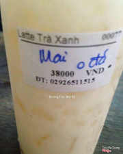 Latte Trà xanh
