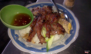 Cơm sườn bì chả đơn giản nhưng ngon!(cháp,cháp)