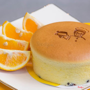 Bánh cheesecake vị cam