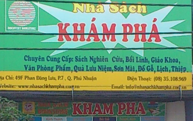 Nhà Sách Khám Phá - Phan Đăng Lưu