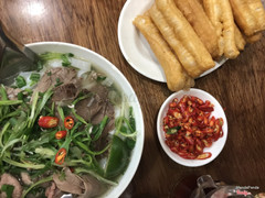 We just pointed at other customers' food ans got this amazing Pho!!! So good!!!