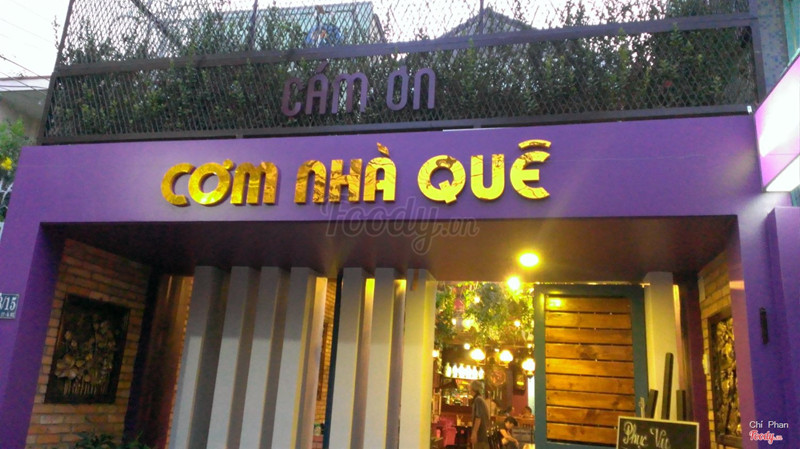 Biển hiệu của quán nhé