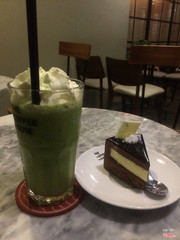 Matcha + Chocolate Mouse