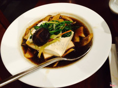 Đậu hủ hấp nước tương ăn mùi giống cá chưng kiểu HK 