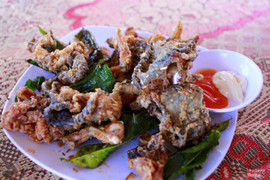 da ếch chiên giòn