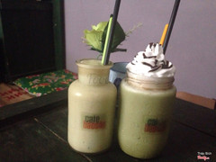 Sinh tố bơ & matcha