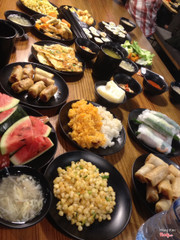 Phần ăn (tạm thời) cho 6 người nè ))))