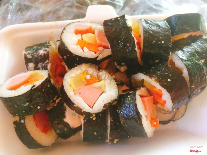 Gimbap cuộn