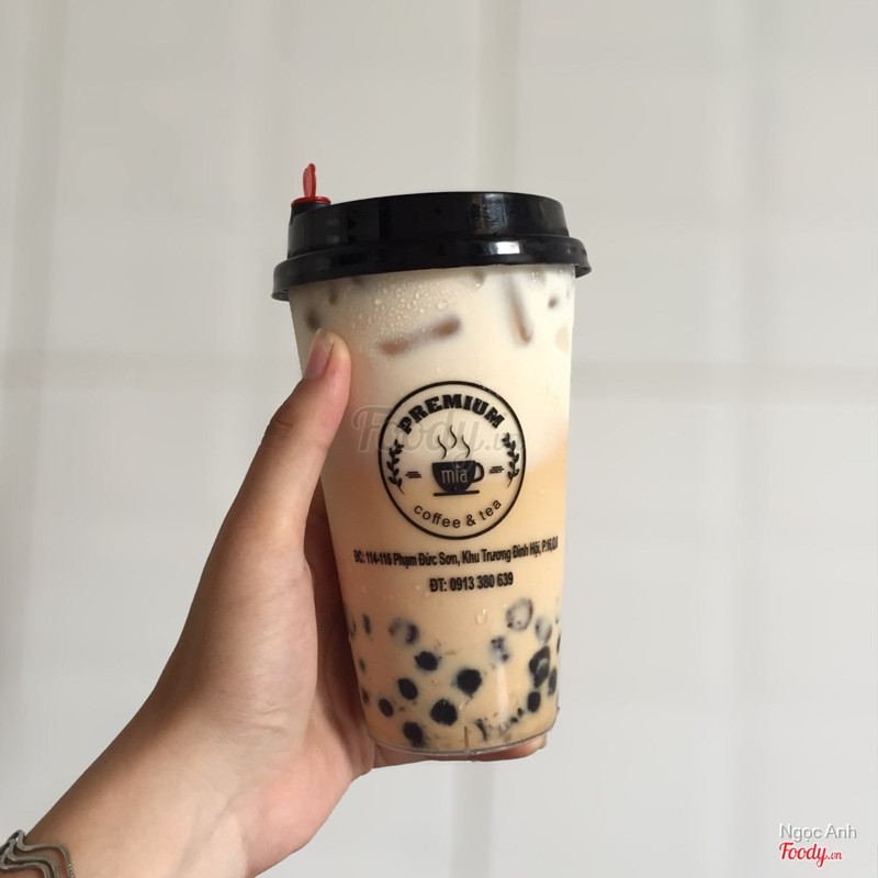 Trà sữa truyền thống machiato