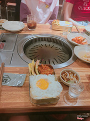 Cơm trộn trước khi chưa lắc hihi