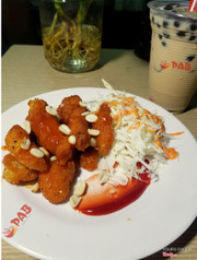 gà sốt đậu