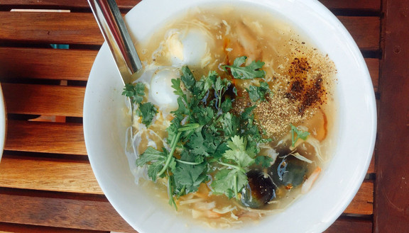 Súp Cua Bắc Thảo & Óc Heo