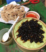 Bánh trà sữa matcha ăn ngon cực kì