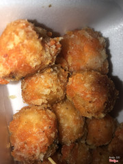 Fried squid balls