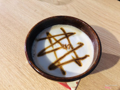 Houjicha latte