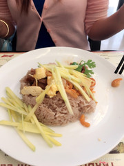 Cơm trộn mắm !! Ok lắm 