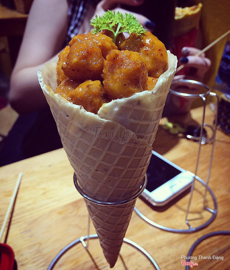 Chicken Cone cream cheese cay