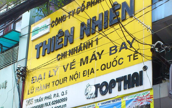 Đại Lý Vé Máy Bay Thiên Nhiên - Trần Phú