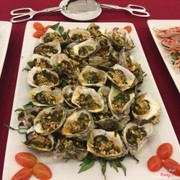 hàu nướng mỡ hành