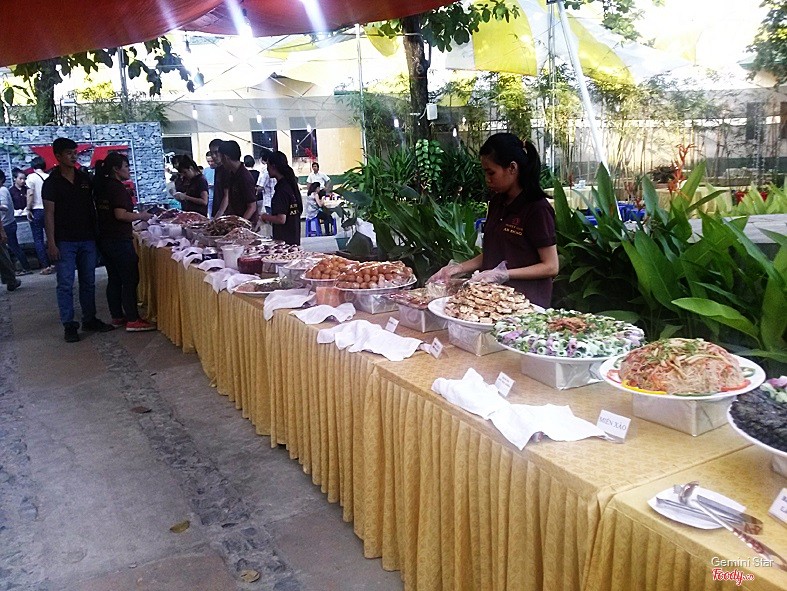 Không gian buffet