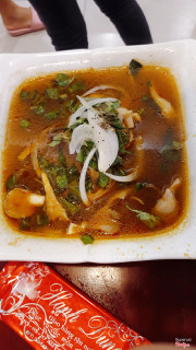 Món chay: bún bò huế