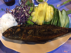 Cá sòng nướng muối ớt