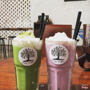 Matcha & Blueberry Smoothie, tuyệt vờiiii