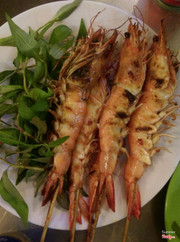 Tôm nướng muối ớt