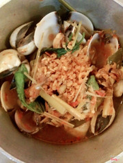 Nghêu hấp xả