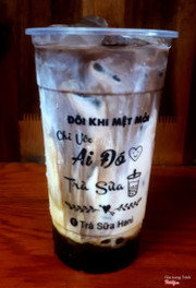 Sữa Tươi Ca cao trân châu đường đen 25k/30k
Size M/L