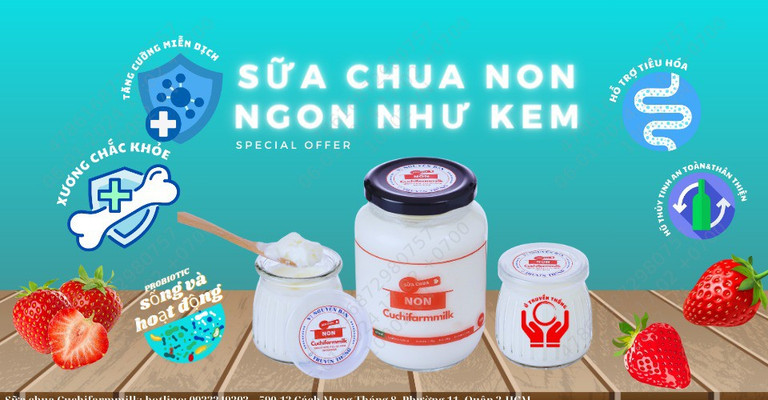 Sữa Chua Cuchifarmmilk - Sữa Chua Non, Sữa Chua Truyền Thống & Sữa Chua Hy Lạp - Cách Mạng Tháng Tám