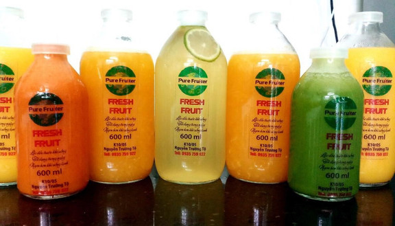 Pure Fruiter - Nước Ép Trái Cây Nguyên Chất