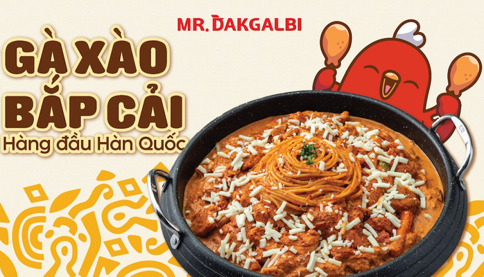 Mr. Dakgalbi - Gà Xào Bắp Cải - GiGa Mall