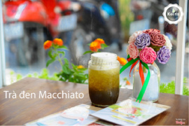 trà đen macchiato