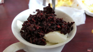 sữa chua dẻo nếp cẩm