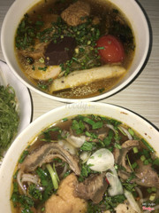 bún bò & bún riêu ( tổng cộng 65k) 