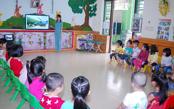 Mầm Non Ngôi Nhà Sắc Màu - Đội Cấn