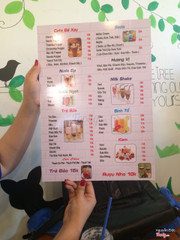 Menu quán