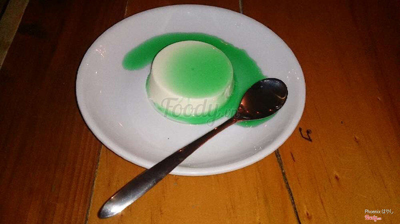 Panna cotta bạc hà