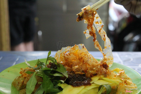 bánh tráng trộn