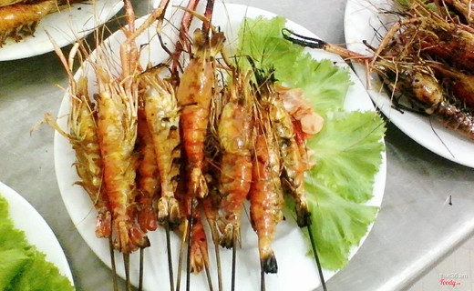tôm nướng