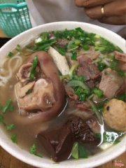 bún giò heo